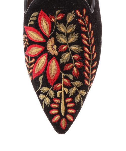 Ungrid（アングリッド）の「エンブロイダリーサンダル（サンダル・レディース・ブラック/イエロー・S/M/L）」の5枚目の写真