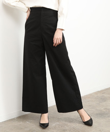 SALON adam et rope' | コットンライクポリエステルワイドパンツ(その他パンツ)