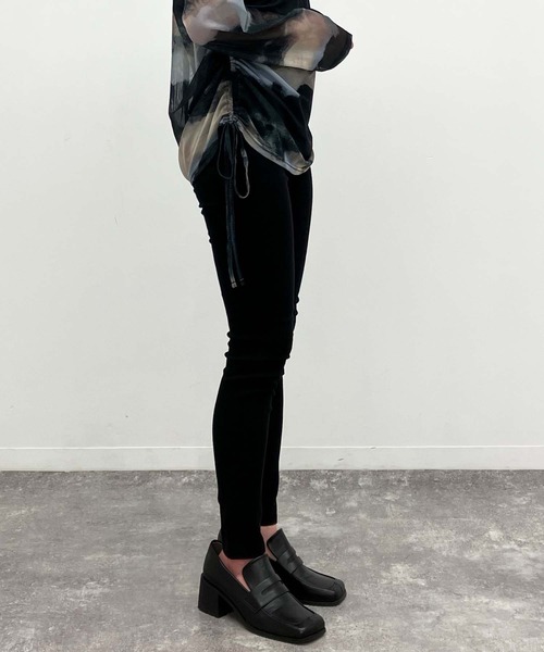 シンプル ストレッチ レギンス パンツ（レギンス/スパッツ）｜ANAP