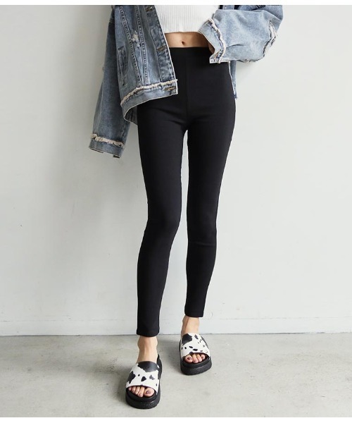 ANAP(アナップ)の「シンプル ストレッチ レギンス パンツ(レギンス/スパッツ・レディース・ブラック/ブラック系その他・FREE/M/S/L/XS/XL/X-SMALL/LARGE/X-LARGE/MEDIUM/SMALL)」の15枚目の写真