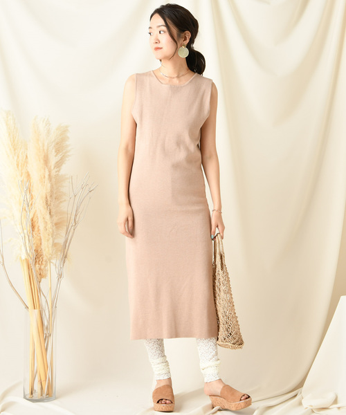 DouDou（ドゥドゥ）の「ストレッチレースレギンス（レギンス/スパッツ・レディース・ベージュ/グレー/ホワイト系その他・FREE）」の12枚目の写真