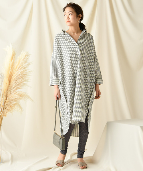 DouDou（ドゥドゥ）の「ストレッチレースレギンス（レギンス/スパッツ・レディース・ベージュ/グレー/ホワイト系その他・FREE）」の11枚目の写真