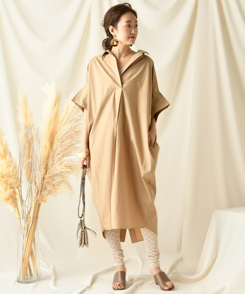 DouDou（ドゥドゥ）の「ストレッチレースレギンス（レギンス/スパッツ・レディース・ベージュ/グレー/ホワイト系その他・FREE）」の10枚目の写真