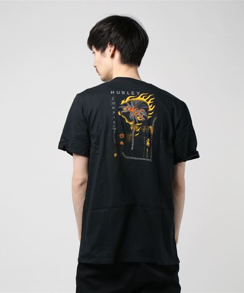 Hurley (ハーレー)の「M HRLY PRM BURN BABY TEE SS / ハーレー バックプリントTシャツ ユニセックス(Tシャツ/カットソー・メンズ・ホワイト/ブラック/ネイビー・SMALL/MEDIUM/LARGE)」の3枚目の写真