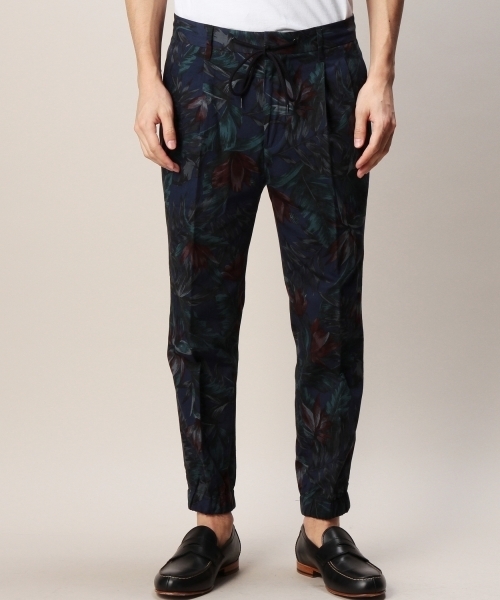 MONKEY TIME(モンキータイム)の「MT∴ ダーク トロピカルプリント リブパンツ ◆(その他パンツ・メンズ・ブラック/ネイビー・LARGE/SMALL/MEDIUM)」の21枚目の写真