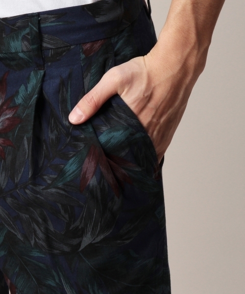 MONKEY TIME(モンキータイム)の「MT∴ ダーク トロピカルプリント リブパンツ ◆(その他パンツ・メンズ・ブラック/ネイビー・LARGE/SMALL/MEDIUM)」の17枚目の写真