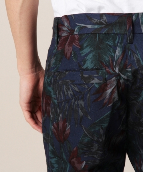 MONKEY TIME(モンキータイム)の「MT∴ ダーク トロピカルプリント リブパンツ ◆(その他パンツ・メンズ・ブラック/ネイビー・LARGE/SMALL/MEDIUM)」の18枚目の写真