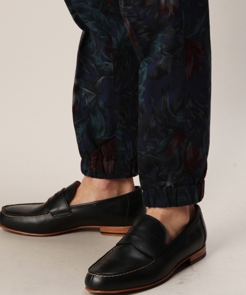 MONKEY TIME(モンキータイム)の「MT∴ ダーク トロピカルプリント リブパンツ ◆(その他パンツ・メンズ・ブラック/ネイビー・LARGE/SMALL/MEDIUM)」の19枚目の写真