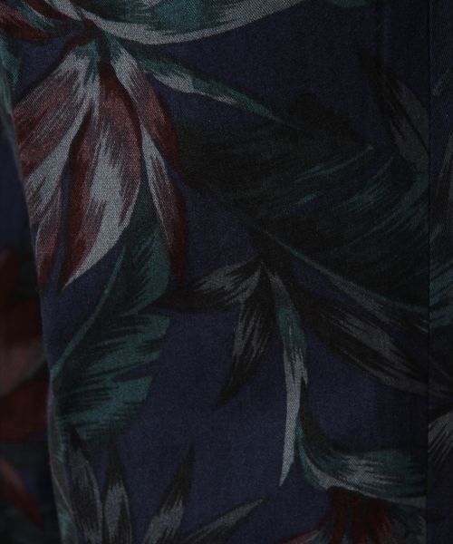 MONKEY TIME(モンキータイム)の「MT∴ ダーク トロピカルプリント リブパンツ ◆(その他パンツ・メンズ・ブラック/ネイビー・LARGE/SMALL/MEDIUM)」の13枚目の写真