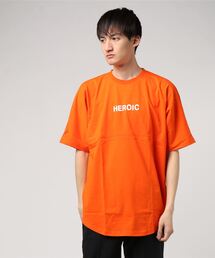 STYLEBLOCK | 発砲ロゴプリントバックプリントビッグシルエット半袖Tシャツカットソー(Tシャツ/カットソー)