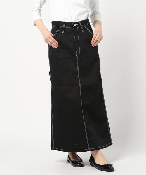 UNIVERSAL OVERALL（ユニバーサルオーバーオール）の「【UNIVERSAL OVERALL / ユニバーサルオーバーオール】PAINTER SKIRT（スカート・レディース・モカ/ブラック/ベージュ・L/M）」の21枚目の写真