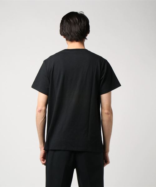 JEMORGAN(ジェーイーモーガン)の「JEMORGAN / 天竺ロゴラインプリントT(Tシャツ/カットソー・メンズ・ホワイト/ブラック・M/L)」の4枚目の写真