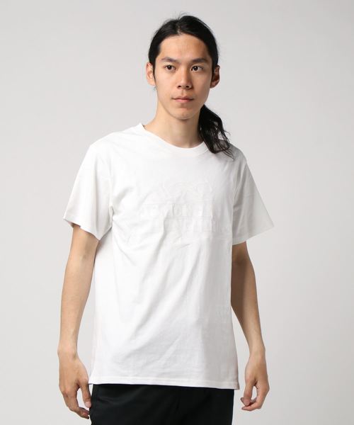 JEMORGAN(ジェーイーモーガン)の「JEMORGAN / 天竺ロゴラインプリントT(Tシャツ/カットソー・メンズ・ホワイト/ブラック・M/L)」の5枚目の写真