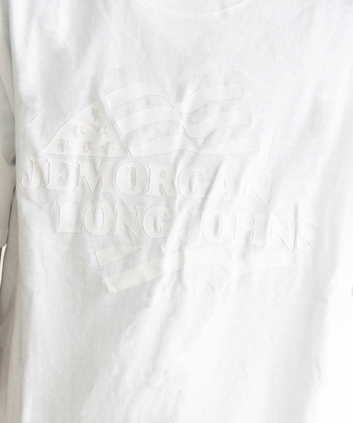 JEMORGAN(ジェーイーモーガン)の「JEMORGAN / 天竺ロゴラインプリントT(Tシャツ/カットソー・メンズ・ホワイト/ブラック・M/L)」の12枚目の写真