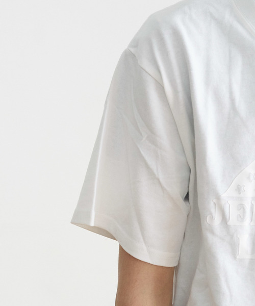 JEMORGAN(ジェーイーモーガン)の「JEMORGAN / 天竺ロゴラインプリントT(Tシャツ/カットソー・メンズ・ホワイト/ブラック・M/L)」の13枚目の写真