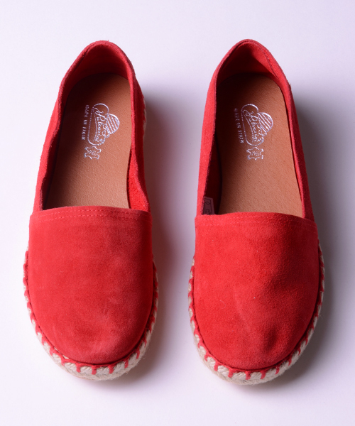 Anoutcommune（アナウトコミューン）の「Vulcarini  : Suede Slip on shoes（スリッポン・メンズ・ターコイズブルー/ネイビー/キャメル/マスタード/レッド/ミント/ベージュ/ブラック・42/41/43）」の8枚目の写真