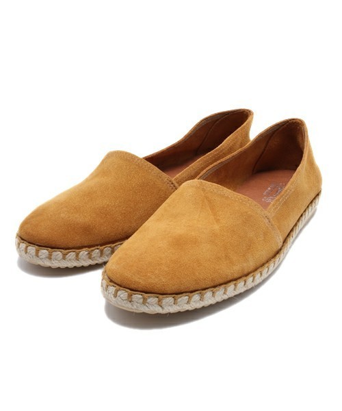 Anoutcommune（アナウトコミューン）の「Vulcarini  : Suede Slip on shoes（スリッポン・メンズ・ターコイズブルー/ネイビー/キャメル/マスタード/レッド/ミント/ベージュ/ブラック・42/41/43）」の6枚目の写真