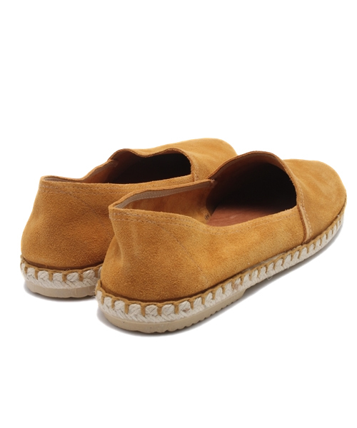 Anoutcommune（アナウトコミューン）の「Vulcarini  : Suede Slip on shoes（スリッポン・メンズ・ターコイズブルー/ネイビー/キャメル/マスタード/レッド/ミント/ベージュ/ブラック・42/41/43）」の13枚目の写真