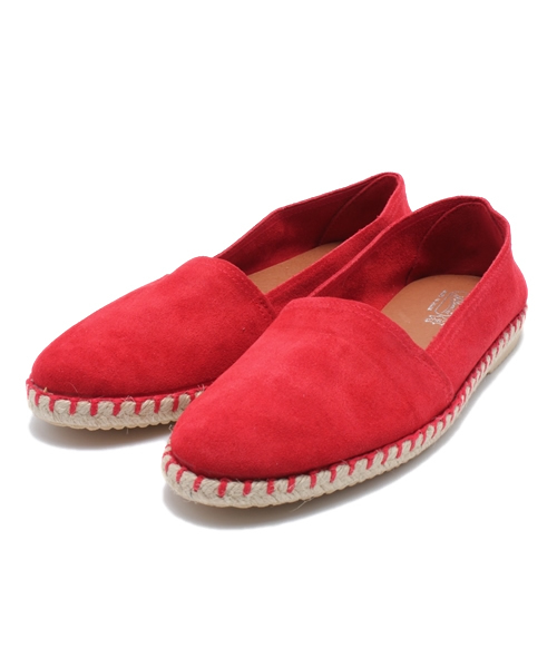 Anoutcommune（アナウトコミューン）の「Vulcarini  : Suede Slip on shoes（スリッポン・メンズ・ターコイズブルー/ネイビー/キャメル/マスタード/レッド/ミント/ベージュ/ブラック・42/41/43）」の19枚目の写真