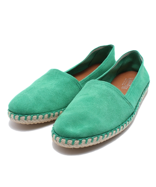 Anoutcommune（アナウトコミューン）の「Vulcarini  : Suede Slip on shoes（スリッポン・メンズ・ターコイズブルー/ネイビー/キャメル/マスタード/レッド/ミント/ベージュ/ブラック・42/41/43）」の20枚目の写真