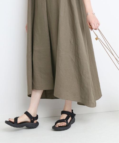 セール】フレンチリネンスキッパーワンピース◇（ワンピース