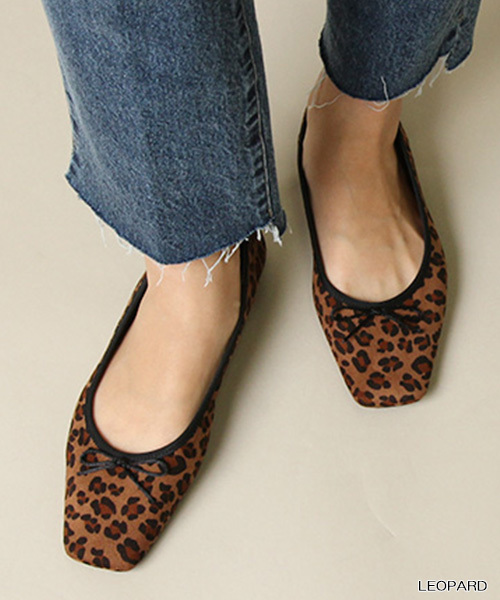 RANDA（ランダ）の「ストレスフリー/ソフトバレエシューズ（バレエシューズ・レディース・グレイッシュベージュ/シルバー/グリーン/ブラック/レッド/アイボリー/レオパード/その他・25/24/24.5/22/22.5/23/23.5/25.5）」の8枚目の写真