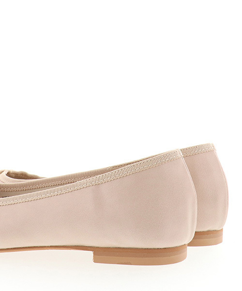 RANDA（ランダ）の「ストレスフリー/ソフトバレエシューズ（バレエシューズ・レディース・グレイッシュベージュ/シルバー/グリーン/ブラック/レッド/アイボリー/レオパード/その他・25/24/24.5/22/22.5/23/23.5/25.5）」の10枚目の写真