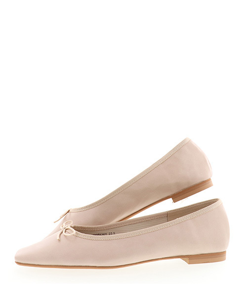 RANDA（ランダ）の「ストレスフリー/ソフトバレエシューズ（バレエシューズ・レディース・グレイッシュベージュ/シルバー/グリーン/ブラック/レッド/アイボリー/レオパード/その他・25/24/24.5/22/22.5/23/23.5/25.5）」の12枚目の写真