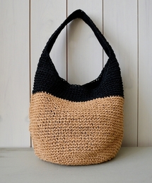 SHIPS for women | ペーパー2トーンバッグ◇(かごバッグ)