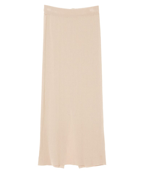 fifth(フィフス)の「バックスリットタイトニットスカート(スカート・レディース・ブラック/ベージュ/ブルー・MEDIUM)」の10枚目の写真