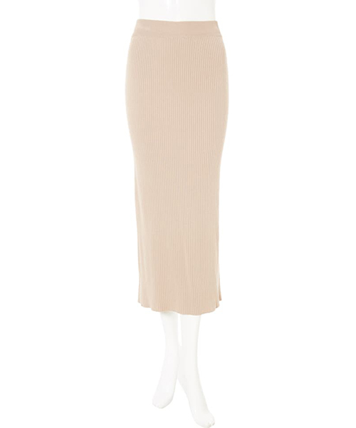 fifth(フィフス)の「バックスリットタイトニットスカート(スカート・レディース・ブラック/ベージュ/ブルー・MEDIUM)」の7枚目の写真