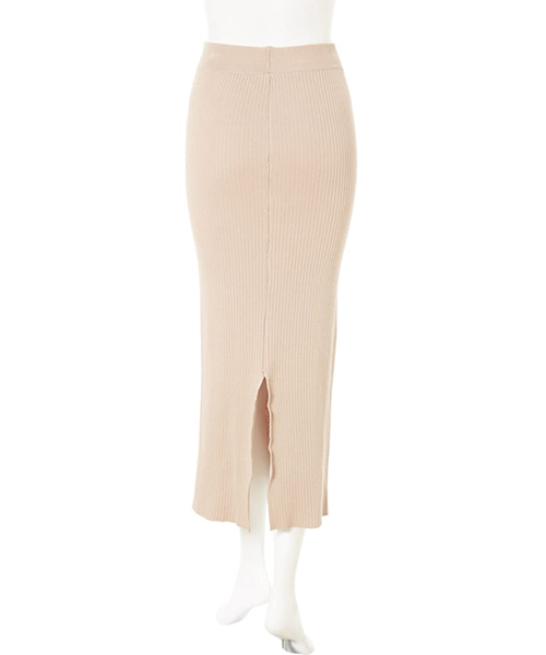 fifth(フィフス)の「バックスリットタイトニットスカート(スカート・レディース・ブラック/ベージュ/ブルー・MEDIUM)」の11枚目の写真