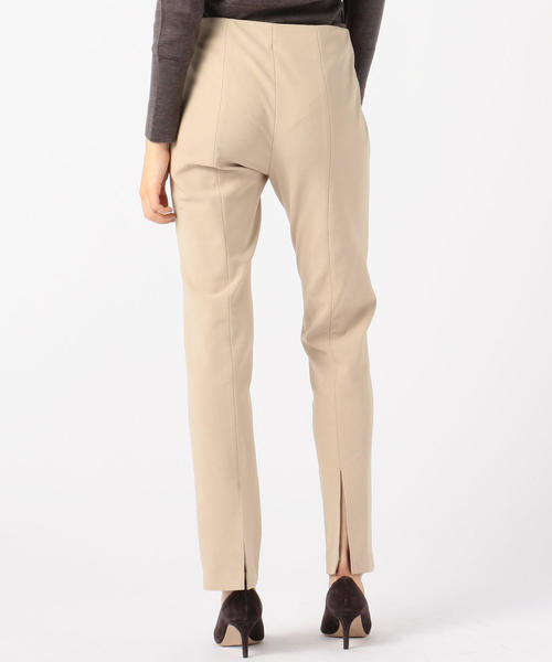 TOMORROWLAND （トゥモローランド）の「トリコットジャージー バックスリットパンツ（その他パンツ・レディース・ブラック/ブラウン/ライトベージュ/カーキ・40/38/36/34/32）」の14枚目の写真