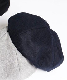 FUNALIVE（ファンアライブ）の「メルトン ビッグベレー帽（ハンチング/ベレー帽）」