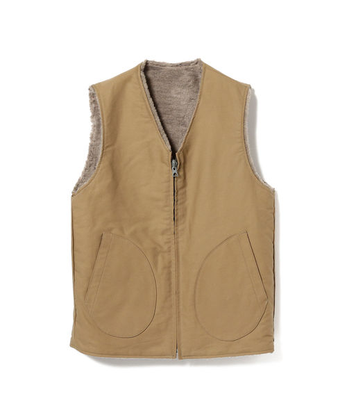 Buzz Rickson's（バズリクソンズ）の「BUZZ RICKSON'S / リバーシブル デッキ ベスト ＜MEN＞（ベスト・メンズ・カーキ・36/38）」の6枚目の写真