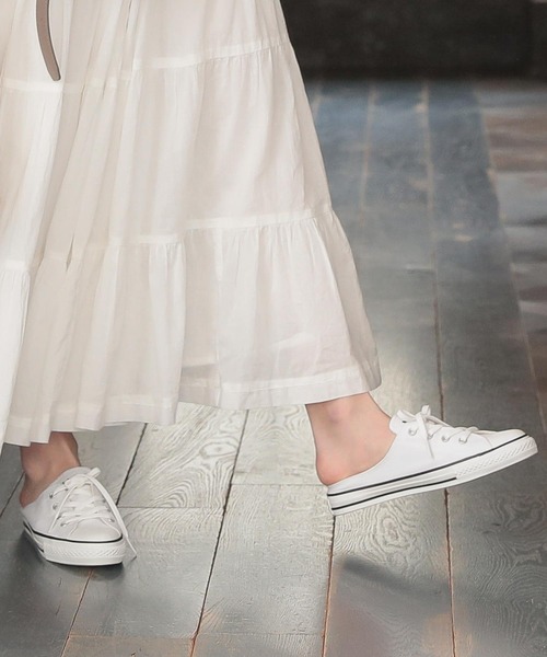 CONVERSE(コンバース)の「【コンバース】CONVERSE ALLSTARMULESLIP OXオールスター(スニーカー・レディース・テラコッタ/チャコールグレー/ホワイト・4inch/5inch/5.5inch/4.5inch)」の7枚目の写真