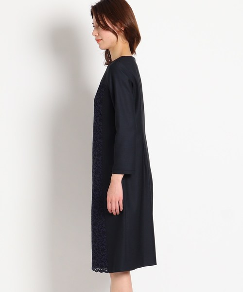 セール 洗える ワンピース フラワーレース ワンピース ワンピース Sunauna スーナウーナ のファッション