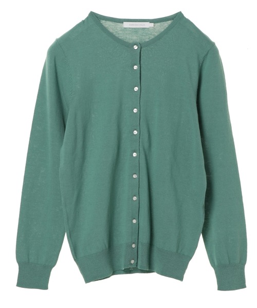 AMERICAN HOLIC（アメリカンホリック）の「クルーネックフロントボタンカーディガン　＊〇（カーディガン/ボレロ・レディース・ブラック/ベージュ/ネイビー/ピンク/イエロー/グリーン/アイボリー/その他7・M/L）」の15枚目の写真