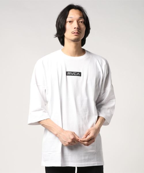 RVCA(ルーカ)の「RVCA-IN BROOM BOX RVCA-SS.TEE(Tシャツ/カットソー・メンズ・ホワイト/ブラック/タン・M/L)」の14枚目の写真