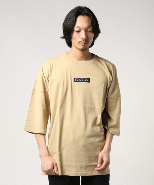 RVCA(ルーカ)の「RVCA-IN BROOM BOX RVCA-SS.TEE(Tシャツ/カットソー・メンズ・ホワイト/ブラック/タン・M/L)」の11枚目の写真