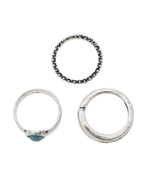 jouetie（ジュエティ）の「ストーンモチーフ3セットリング（リング・レディース・シルバー/ゴールド・FREE）」の7枚目の写真