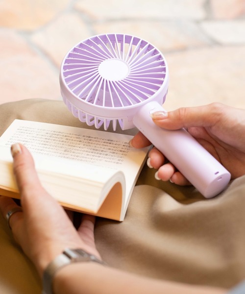 WEGO（ウィゴー）の「WEGO/2wayハンディファン（生活家電・レディース・パープル/ネイビー/ブラック/ホワイト・FREE）」の15枚目の写真