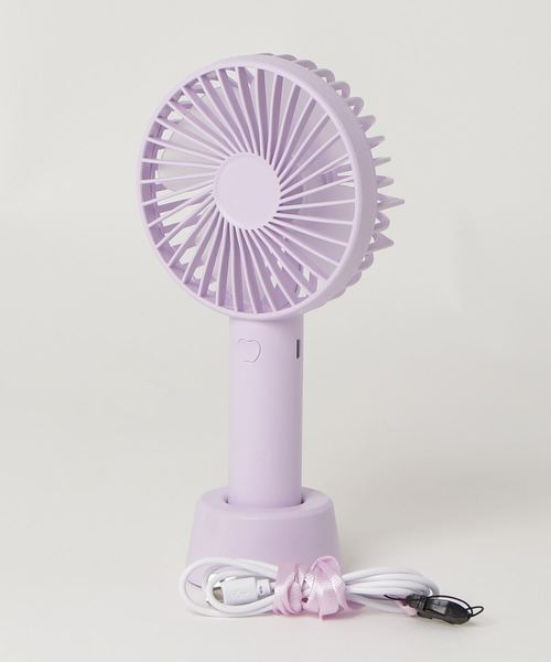 WEGO（ウィゴー）の「WEGO/2wayハンディファン（生活家電・レディース・パープル/ネイビー/ブラック/ホワイト・FREE）」の18枚目の写真