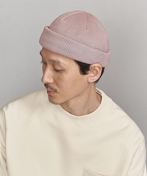 RACAL(ラカル)の「<Racal(ラカル)> ROLL KNIT CAP/ニットキャップ(ニットキャップ/ビーニー・メンズ・ダークグレー/ライトブルー/ブラック/ライトピンク/オフホワイト/マスタード/オリーブ/ベージュ/その他1/その他2/ケリー/ネイビー・FREE)」の10枚目の写真