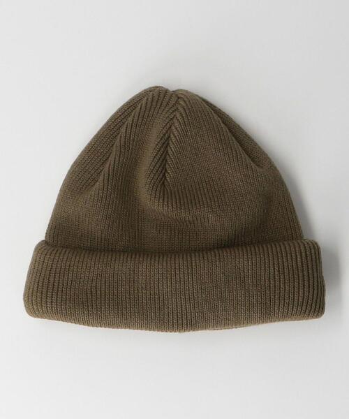 RACAL(ラカル)の「<Racal(ラカル)> ROLL KNIT CAP/ニットキャップ(ニットキャップ/ビーニー・メンズ・ダークグレー/ライトブルー/ブラック/ライトピンク/オフホワイト/マスタード/オリーブ/ベージュ/その他1/その他2/ケリー/ネイビー・FREE)」の5枚目の写真