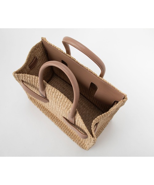 SEA BASKET BAG S（CLAY）