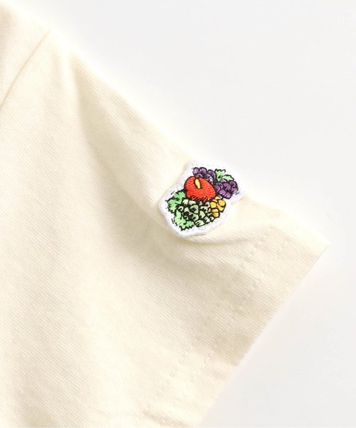 FRUIT OF THE LOOM（フルーツオブザルーム）の「/Fruit of the loom(フルーツオブザルーム)×アーティスト スタンプT（Tシャツ/カットソー・キッズ・イエロー/グリーン/ピンク・130/100/110/120/90/140/80）」の6枚目の写真