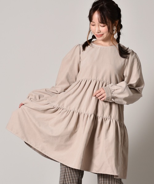 セール バックリボンティアードワンピ ワンピース Ems Excite エムズエキサイト のファッション通販 Zozotown