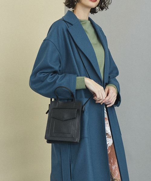 UNITED TOKYO(ユナイテッドトウキョウ)の「マルチフェイクレザー ショルダーバック サコッシュ(ショルダーバッグ・レディース・ブラック・FREE)」の7枚目の写真