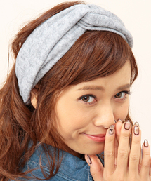 B:MING by BEAMS | ＜InRed 11月号掲載＞＜SPRING 12月号掲載＞ビーミング by ビームス / 天竺起毛ターバン(ヘアバンド)